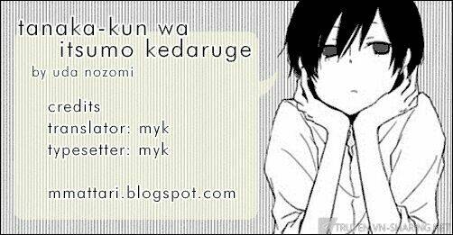 tanaka kun lúc nào cũng bơ phờ chapter 3 22