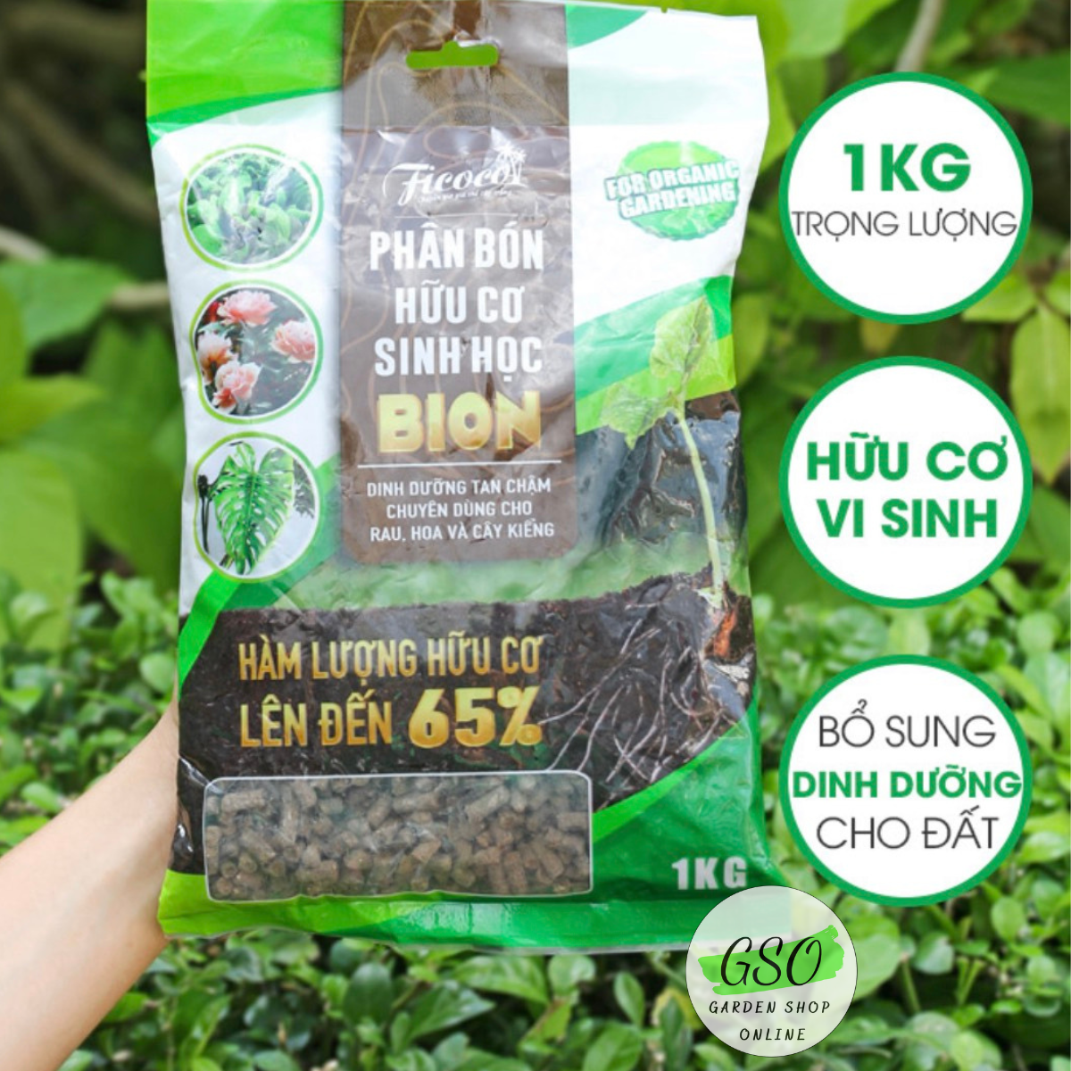 PHÂN BÓN HỮU CƠ SINH HỌC BION