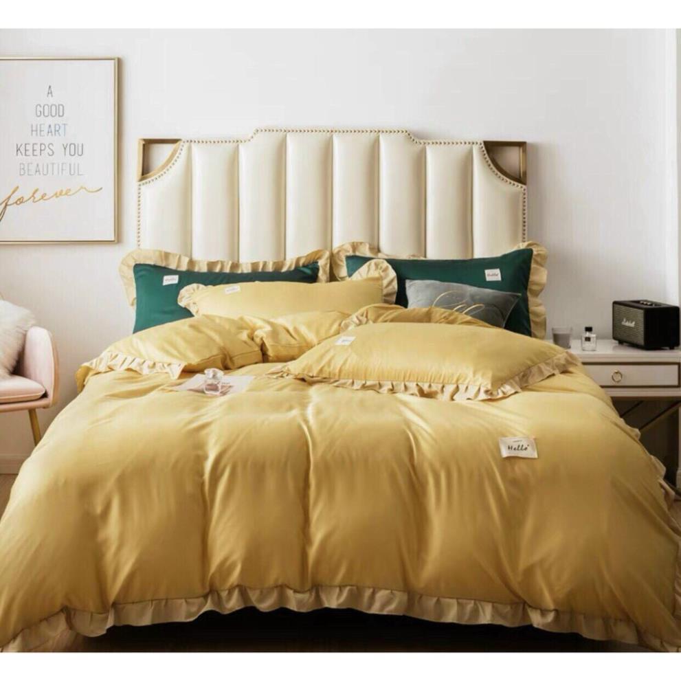 Bộ Chăn Ga Gối Cotton TC -Mẫu mới nhất 2021