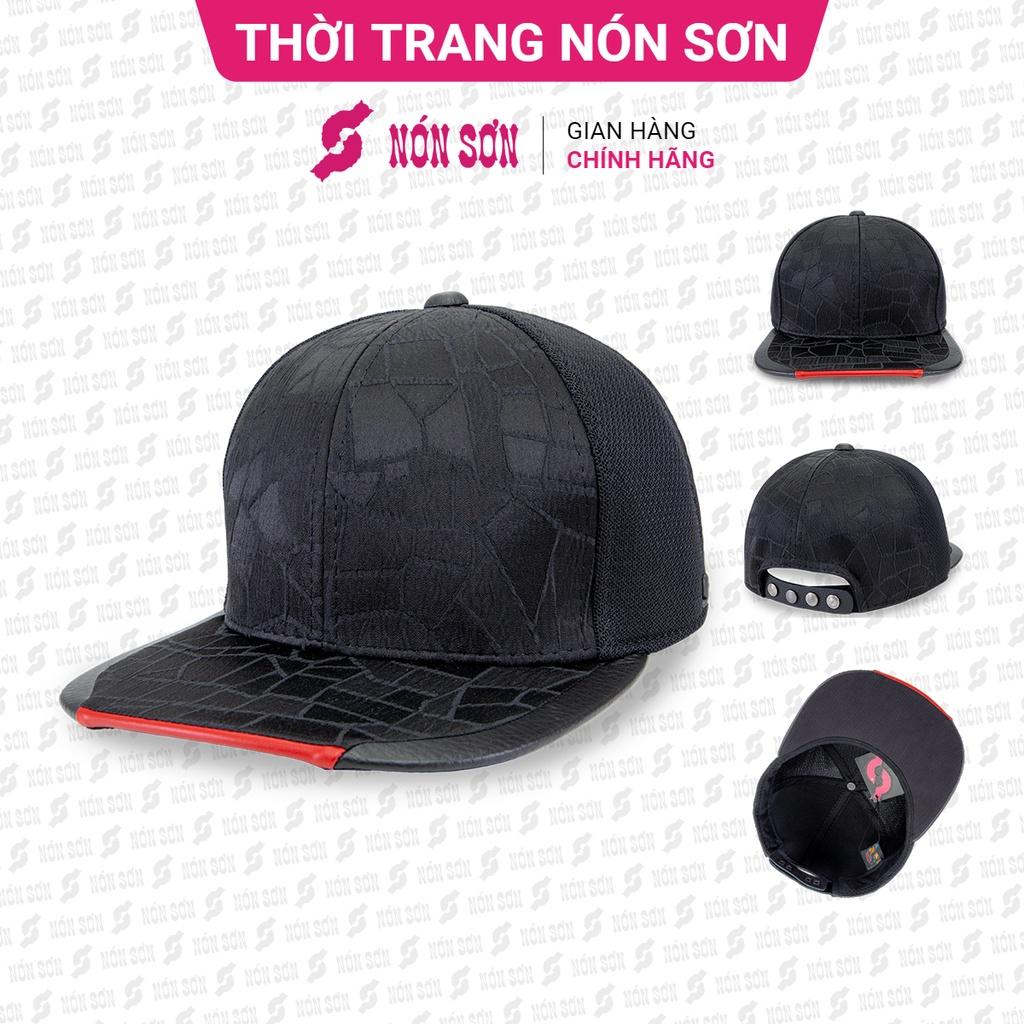 Mũ snapback hiphop nam nữ NÓN SƠN chính hãng MC210Đ-ĐN5