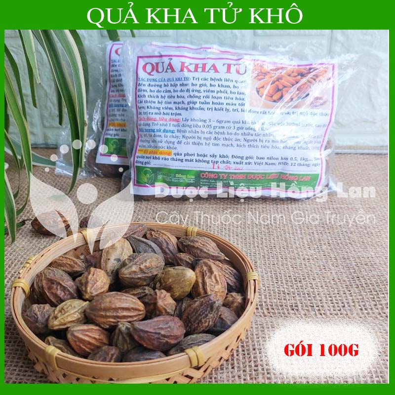 100g Quả Kha T.ử khô loại 1
