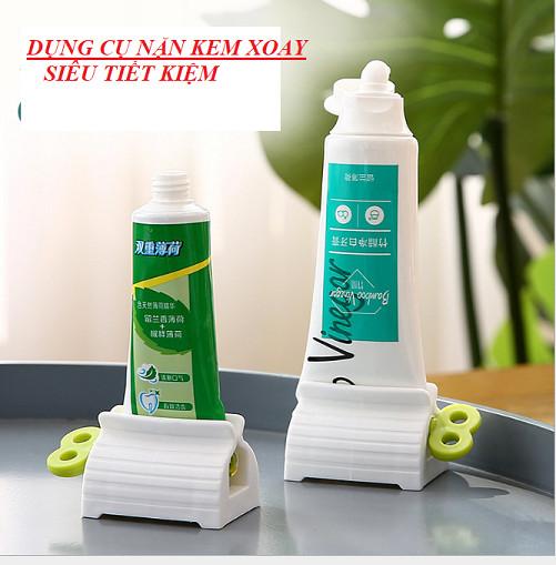 KẸP NẶN KEM ĐÁNH RĂNG DẠNG XOAY ĐA CHỨC NĂNG GD364-KepDR-xoay - Giao ngẫu nhiên
