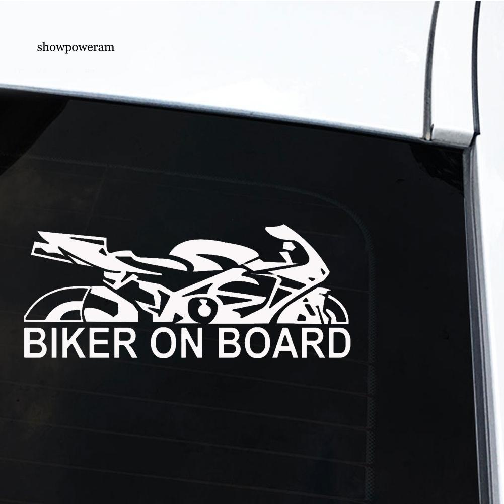 Decal dán trang trí phản quang " Baby on Board " cho xe hơi / xe máy