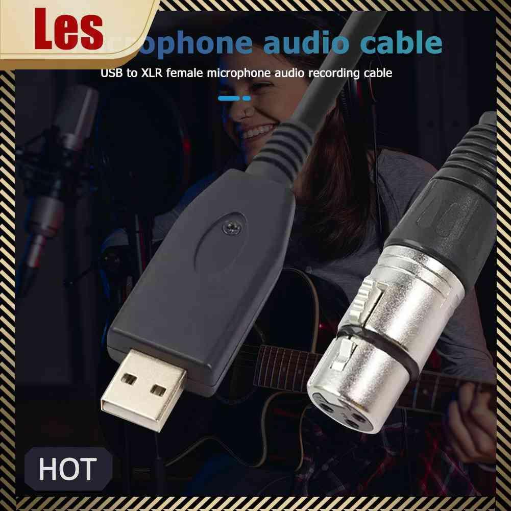 Cáp ChuyểN ĐổI USB Microphone Sang XLR 3-Pin