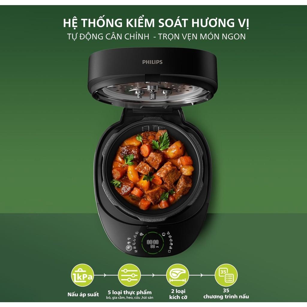 Nồi Áp Suất Điện Tử Philips HD2151, 5.0Lit -1090w, Hàng Chính Hãng