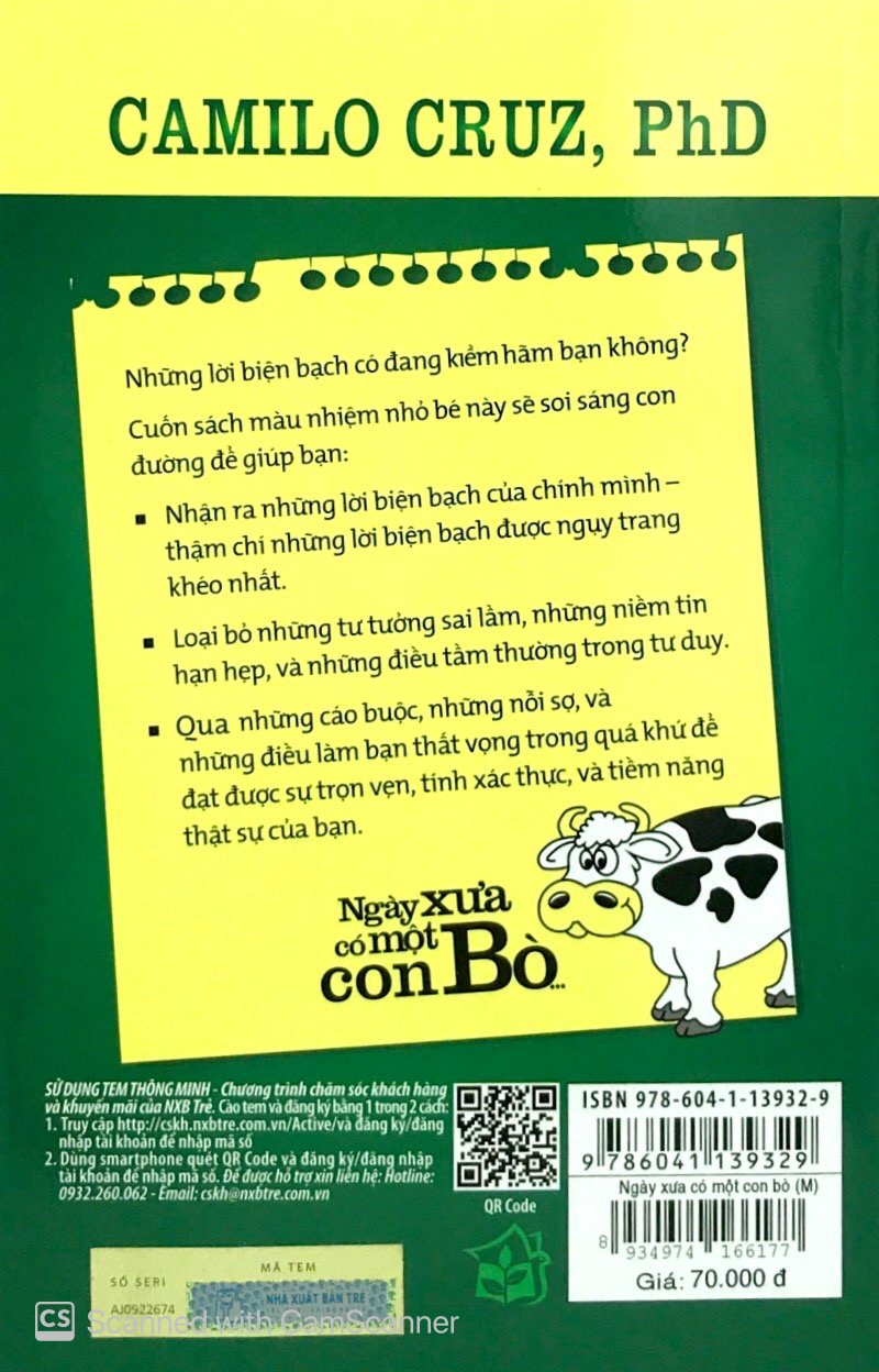 Ngày Xưa Có Một Con Bò... Camilo Cruz ,trẻ