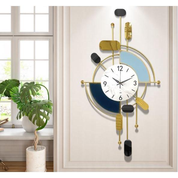 Đồng hồ phòng khách đứng sang trọng phong cách bắc âu cao 90cm