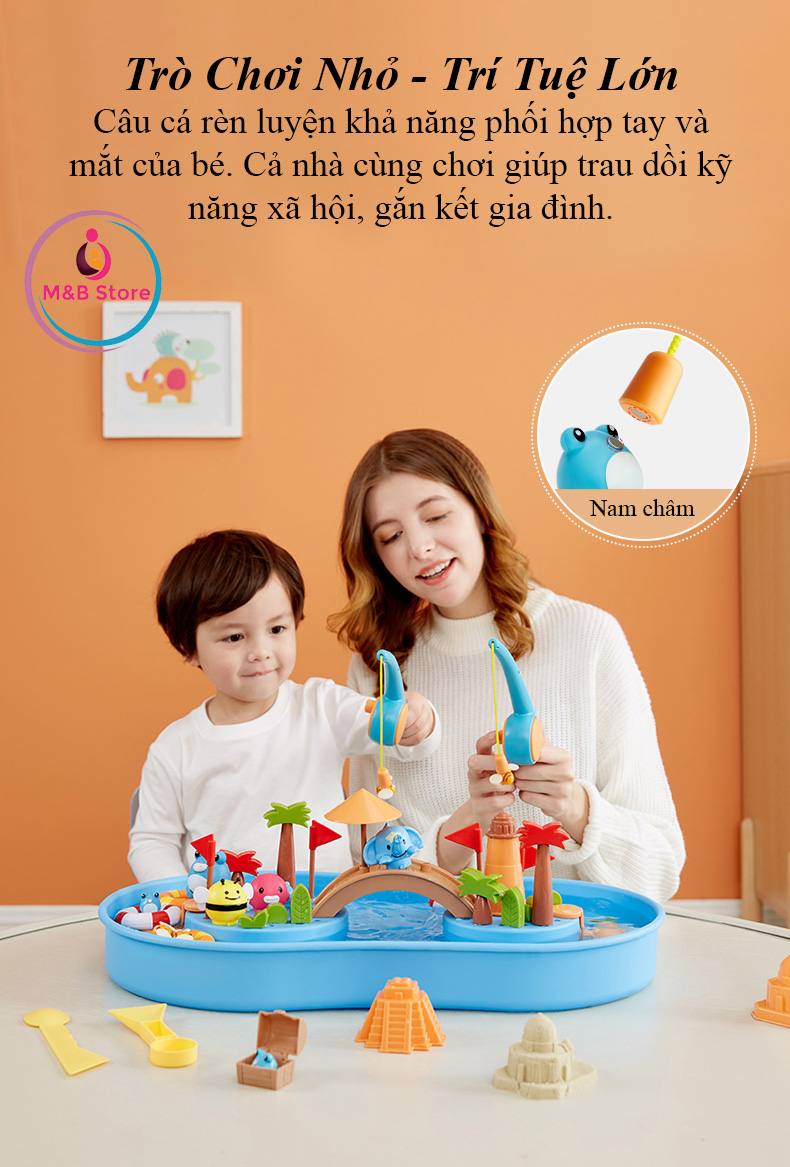 Bộ Đồ Chơi Câu Cá Đại Dương Thu Nhỏ - KUB