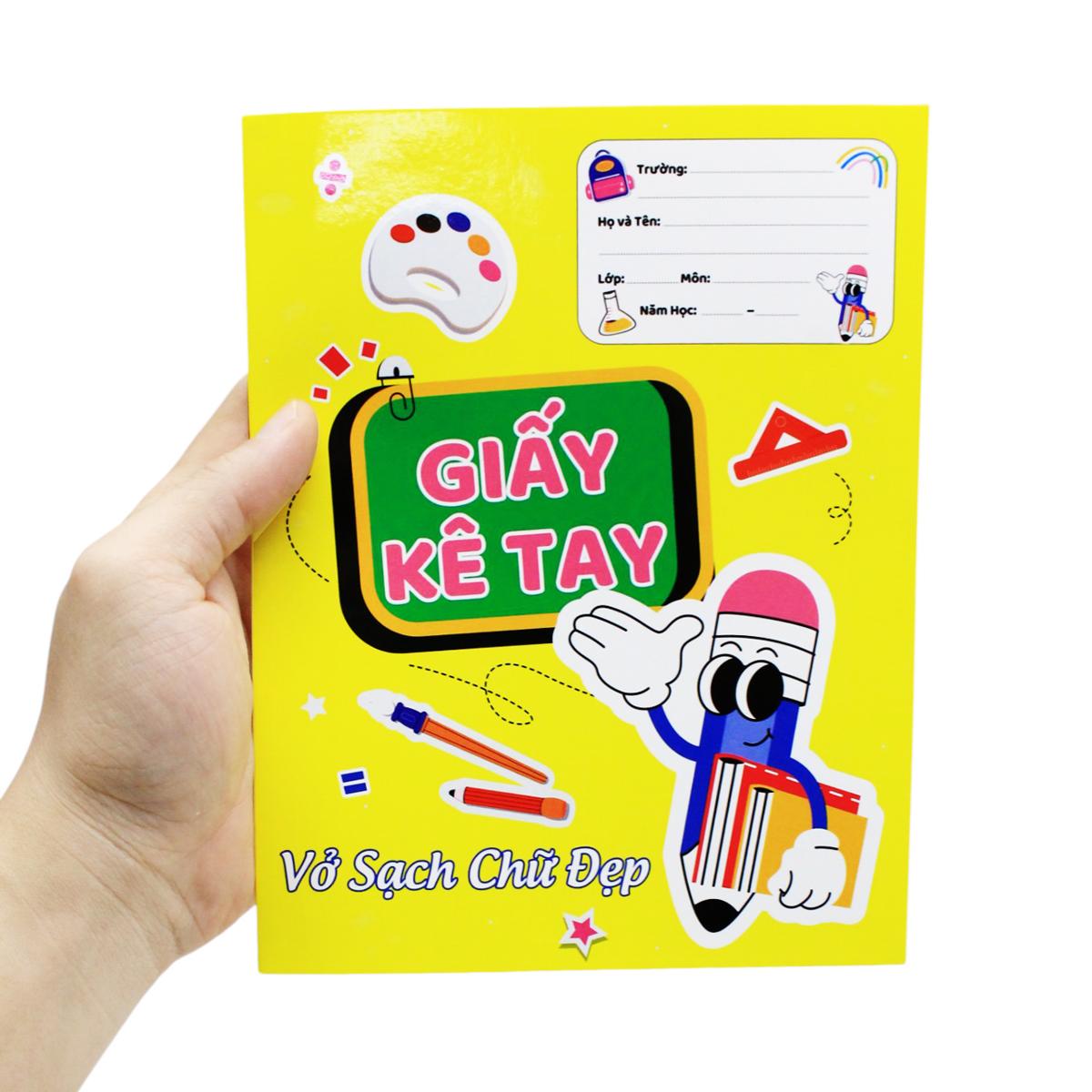 Giấy Kê Tay Tập Funny - 16.5 x 21 cm - The Sun - Màu Vàng