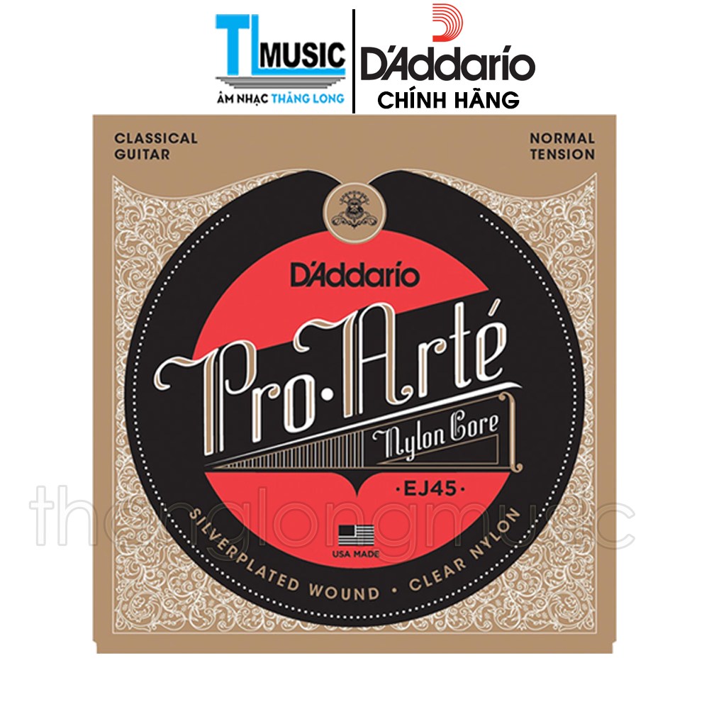 Bộ Dây Đàn Guitar Classic D'Addario EJ45