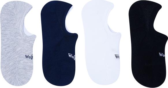 Bộ 4 Đôi Vớ Hài Woada LK-401 - Màu Ngẫu Nhiên