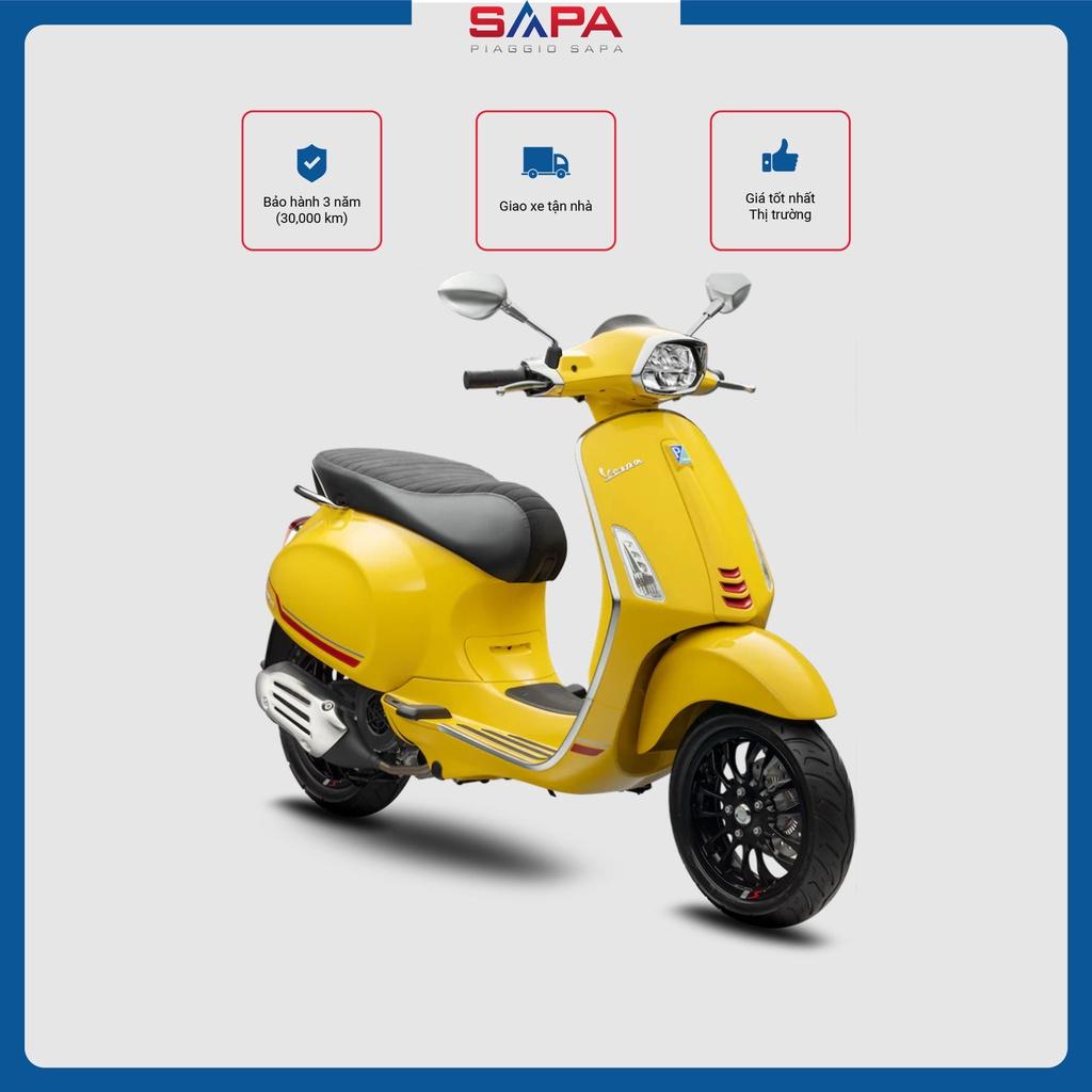 Xe Máy Vespa Sprint S 125 ABS Màu Vàng