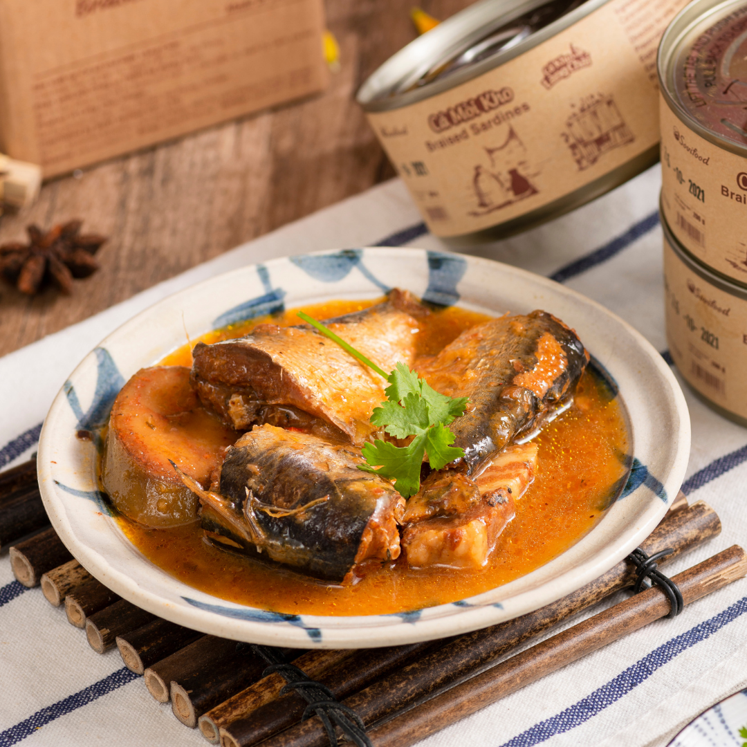 Combo 10 Lon Cá Mòi Kho Làng Chài Sovifood - Cá Mòi Kho Nhừ Xương Đậm Vị, OCOP 4 Sao Hải Phòng - 2kg