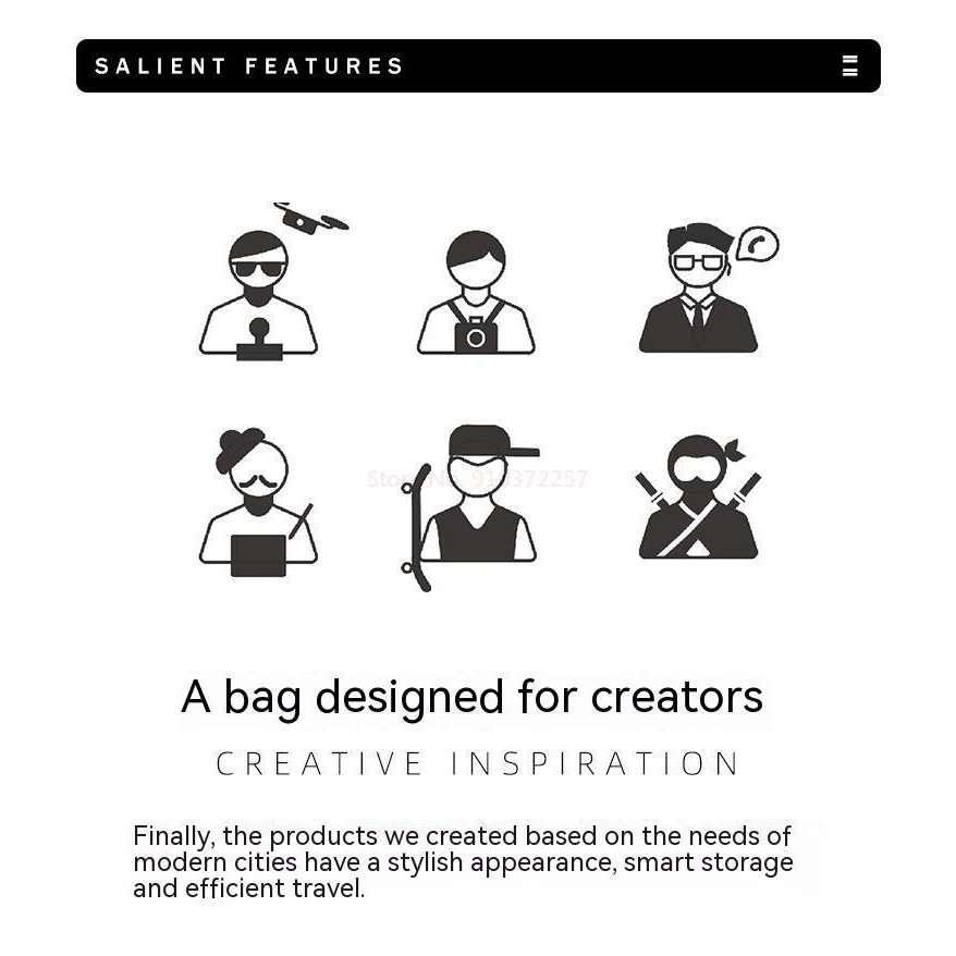 Túi Đeo Chéo Nam Cao Cấp Chống Thấm Chống Trộm Multifunction Men Crossbody Bag