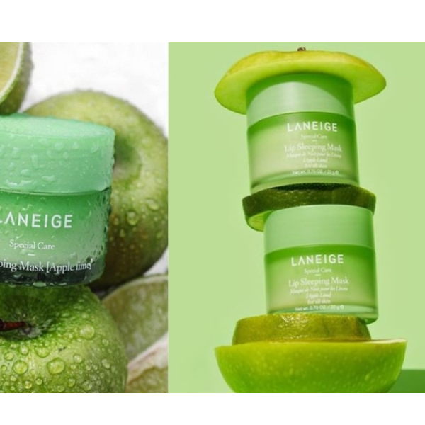 Bộ Mặt Nạ Ngủ Dưỡng Môi Laneige Lip Sleeping Mask Apple Lime EX 20g x 2