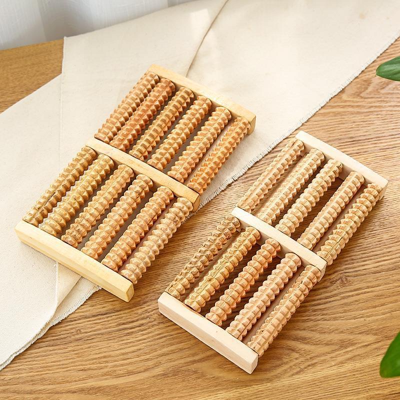DỤNG CỤ MASSAGE CHÂN 5 BÀN GIÚP CHO ĐÔI CHÂN ĐƯỢC ĐẢ THÔNG KINH MẠCH CHẤT LIỆU GỖ TỰ NHIÊN CAO CẤP