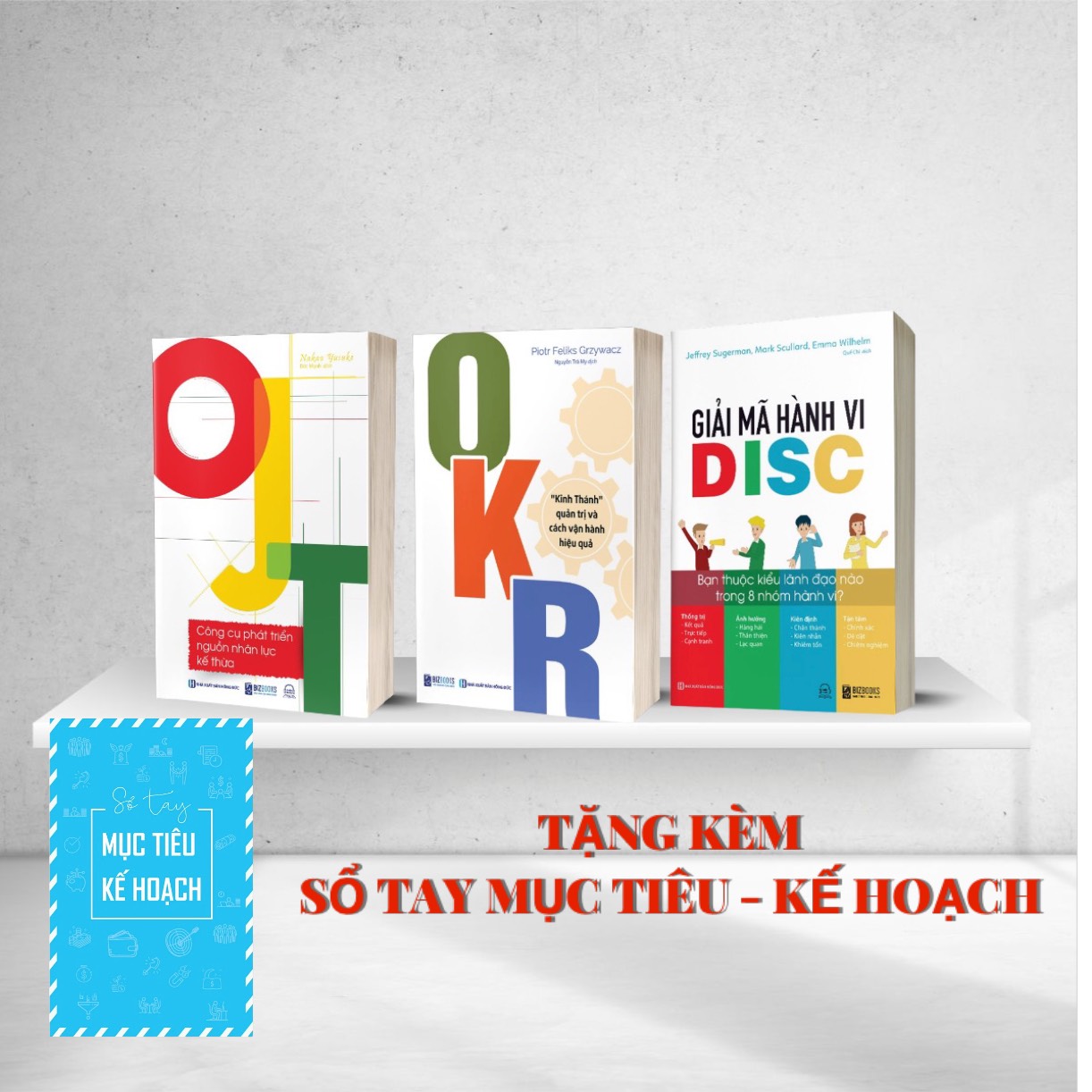 Combo công cụ Xây dựng - Quản trị - Tự động hóa doanh nghiệp ( Tặng kèm sổ tay mục tiêu - kế hoạch )