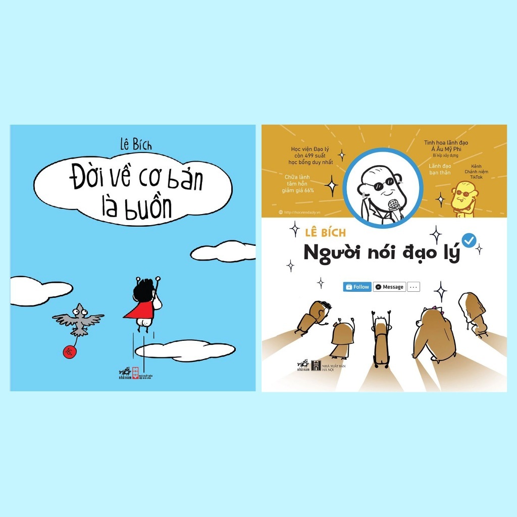 Combo 2 Cuốn Sách Giúp Sống Có Ý Nghĩa - Đời Về Cơ Bản Là Buồn Cười + Người Nói Đạo Lý Thường Sống Khá Giả