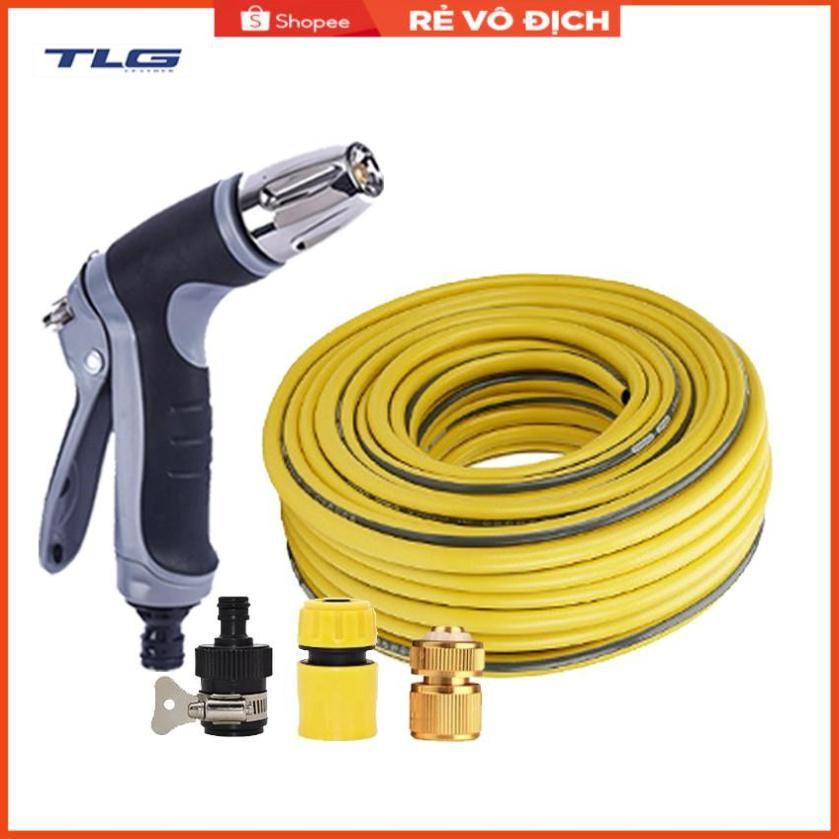 Bộ dây và vòi xịt rửa xe tưới cây tăng áp 15M 206817