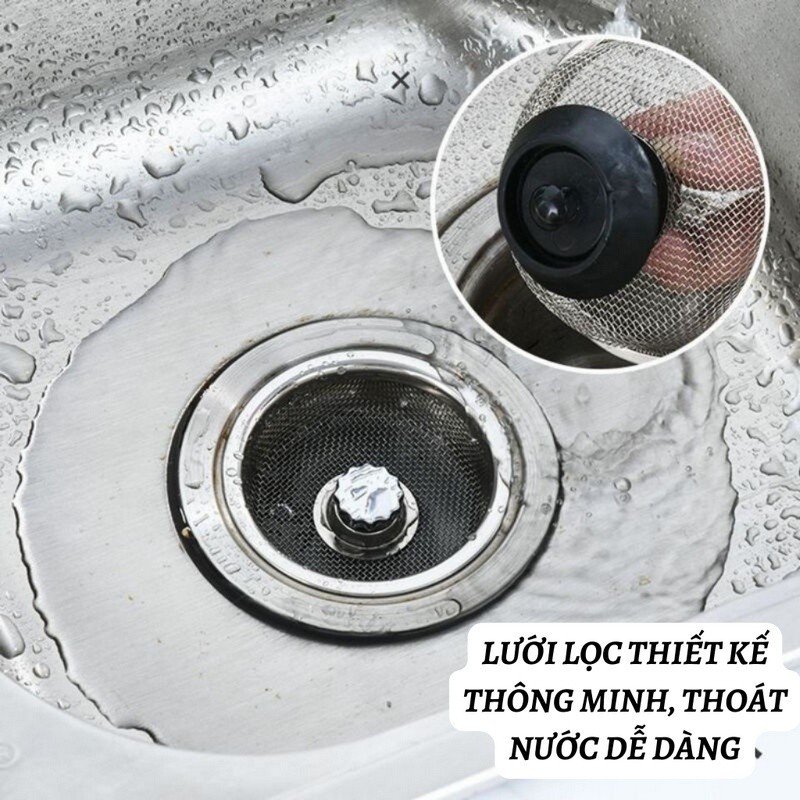 Dụng Cụ Lọc Rác Bồn Rửa Chén Đa Năng