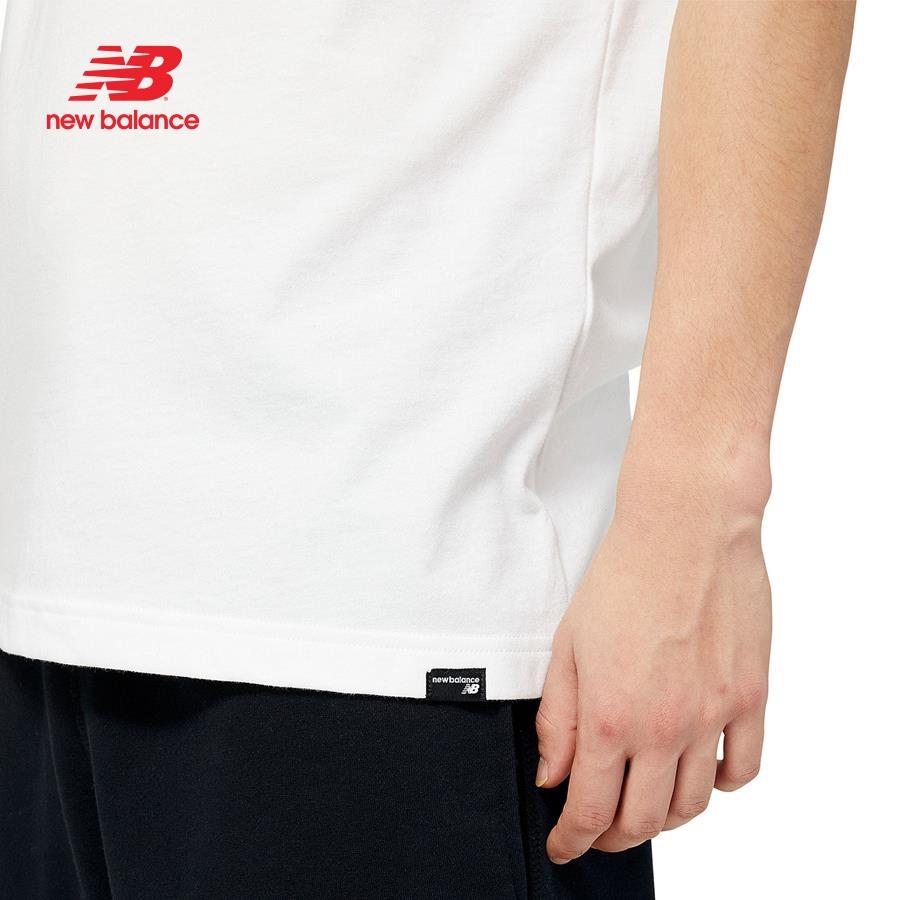 Áo thun thời trang nam New Balance APP LIFESTYLE T-SHIRT M WHITE - MT23908WT (form quốc tế)