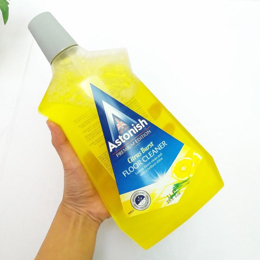 Nước Lau Nhà Hương Sả Chanh ASTONISH C6100 Hàng Nhập Anh Quốc 1000ml