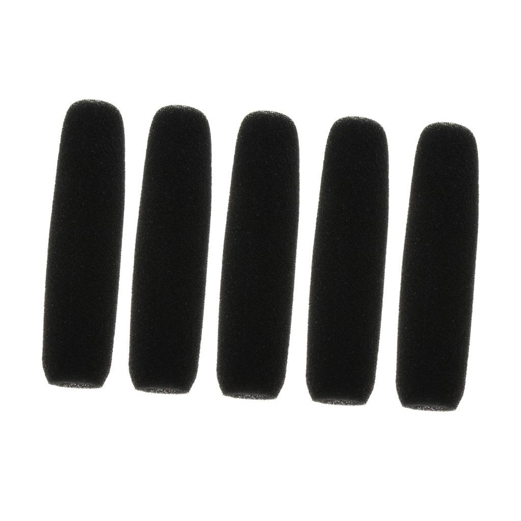 5pcs Microphone Windscreen Foam Mic  Cover for Interview Microphone