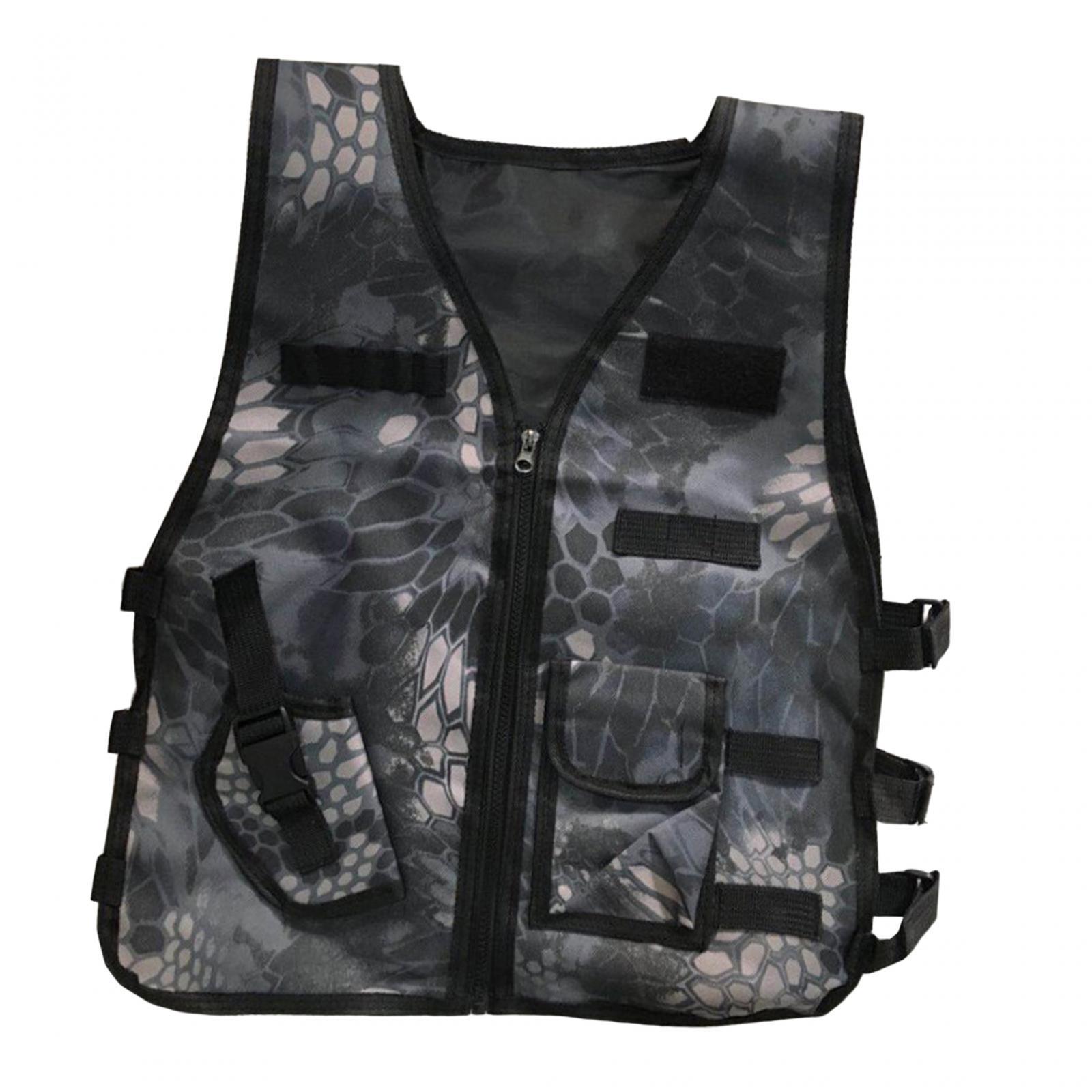 Children Outdoor Vest Breathable Kids Cargo Vest for Role Play