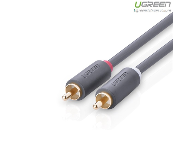 Cáp RCA Ugreen 4 Đầu Dương 10520 - Hàng Chính Hãng