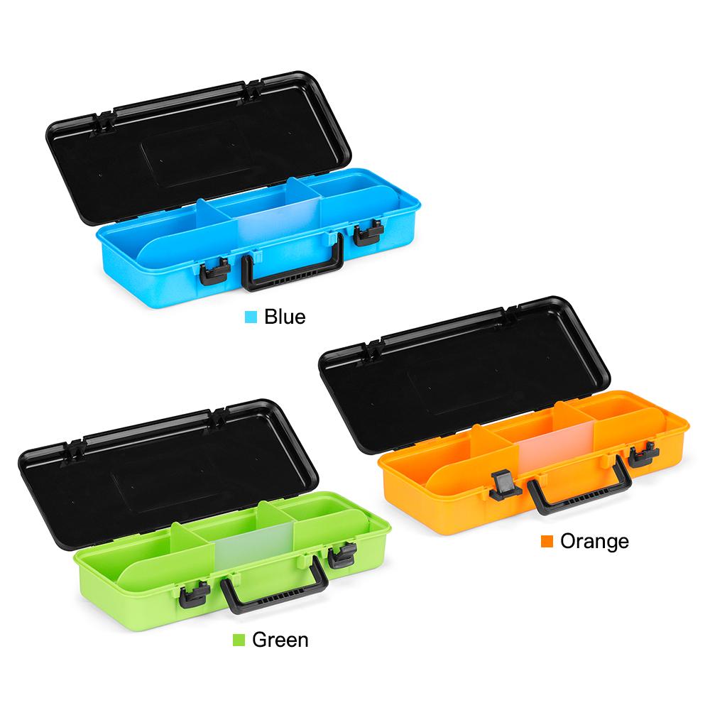 Hộp Đựng Mồi Câu 4 Ngăn Có Tay Cầm Không Thấm Nước Fishing Box Lure Case