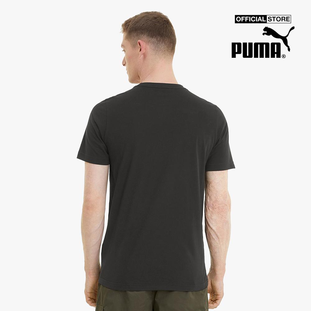 PUMA - Áo thun nam cổ tròn ngắn tay Classics Logo 530088-01