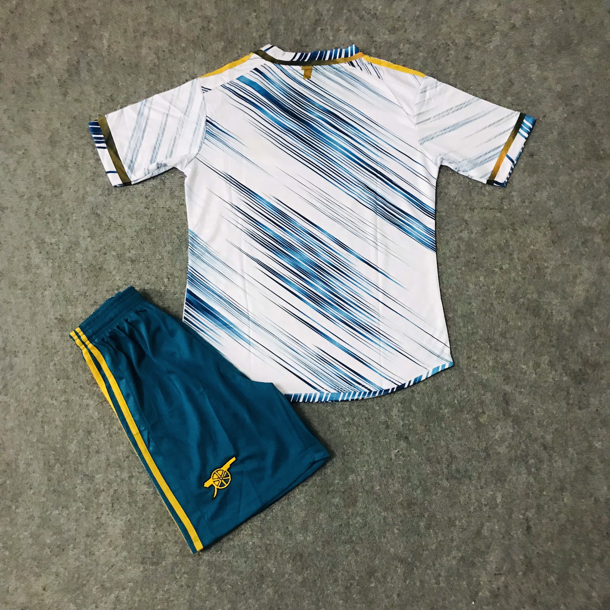 Bộ bóng đá gai mè thái Arsenal cao cấp