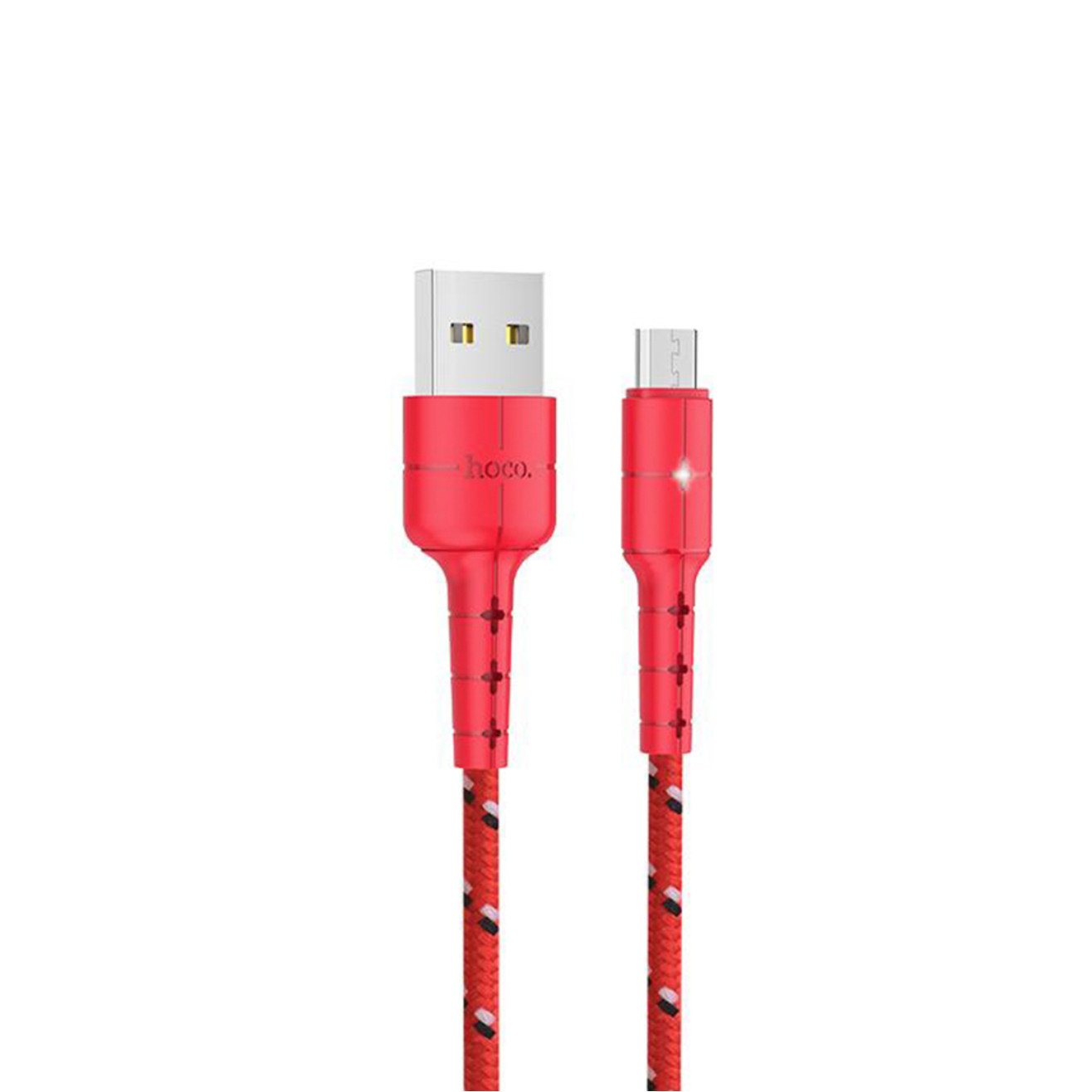 Cáp sạc Micro USB Hoco X14 Pro, cáp sạc bọc dù siêu bền, hỗ trợ sạc nhanh 3A Max, tự ngắt khi pin đầy, LED báo sạc dành cho Samsung, Huawei, Xiaomi, Oppo, Sony - Hàng chính hãng