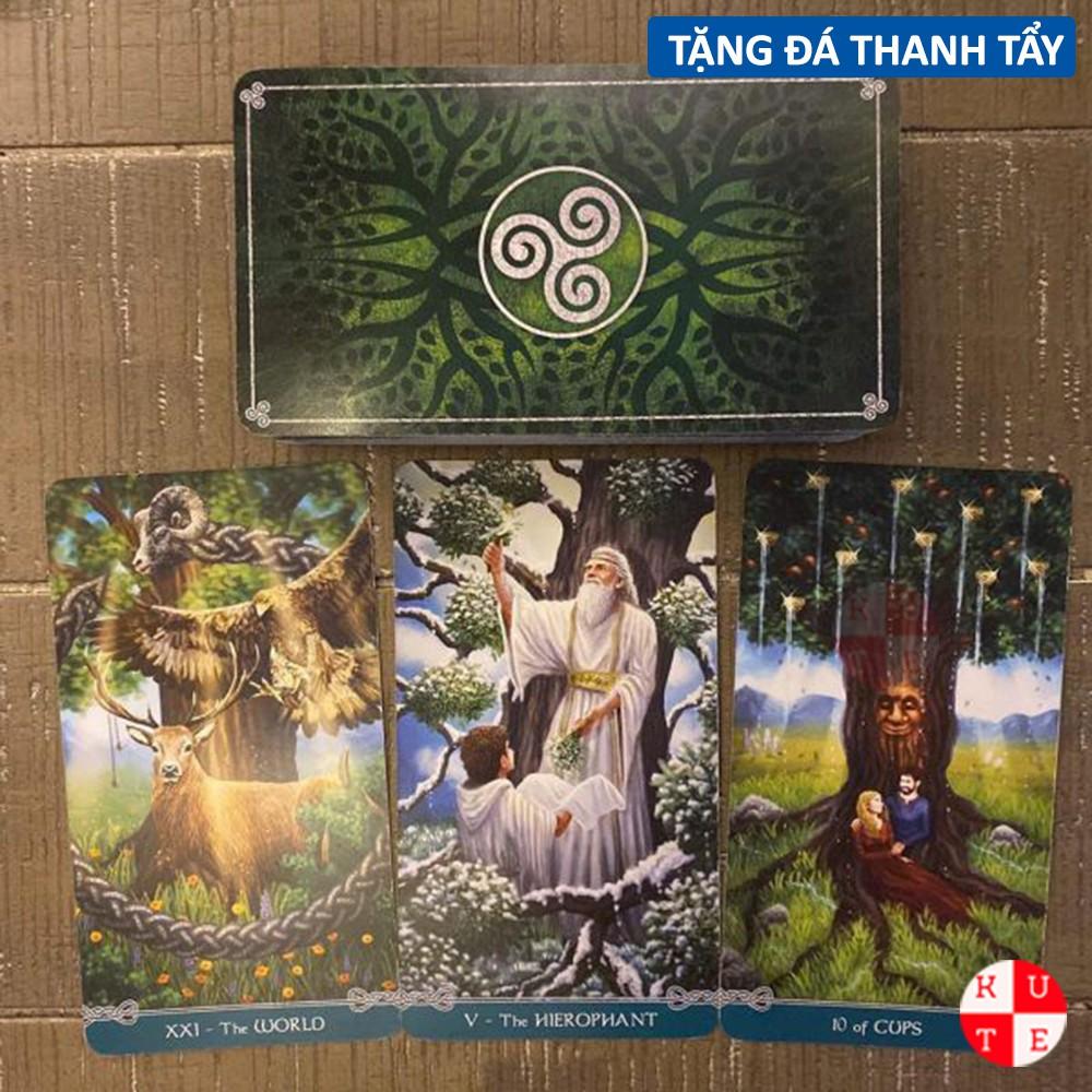 Bộ Bài Tarot Universal Celtic 78 Lá Bài Tặng File Tiếng Anh Và Đá Thanh Tẩy