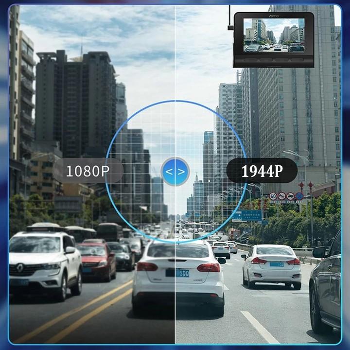 Bộ Camera hành trình ô tô Xiaomi 70mai, bản Quốc Tế cao cấp A500S - Hàng Nhập Khẩu