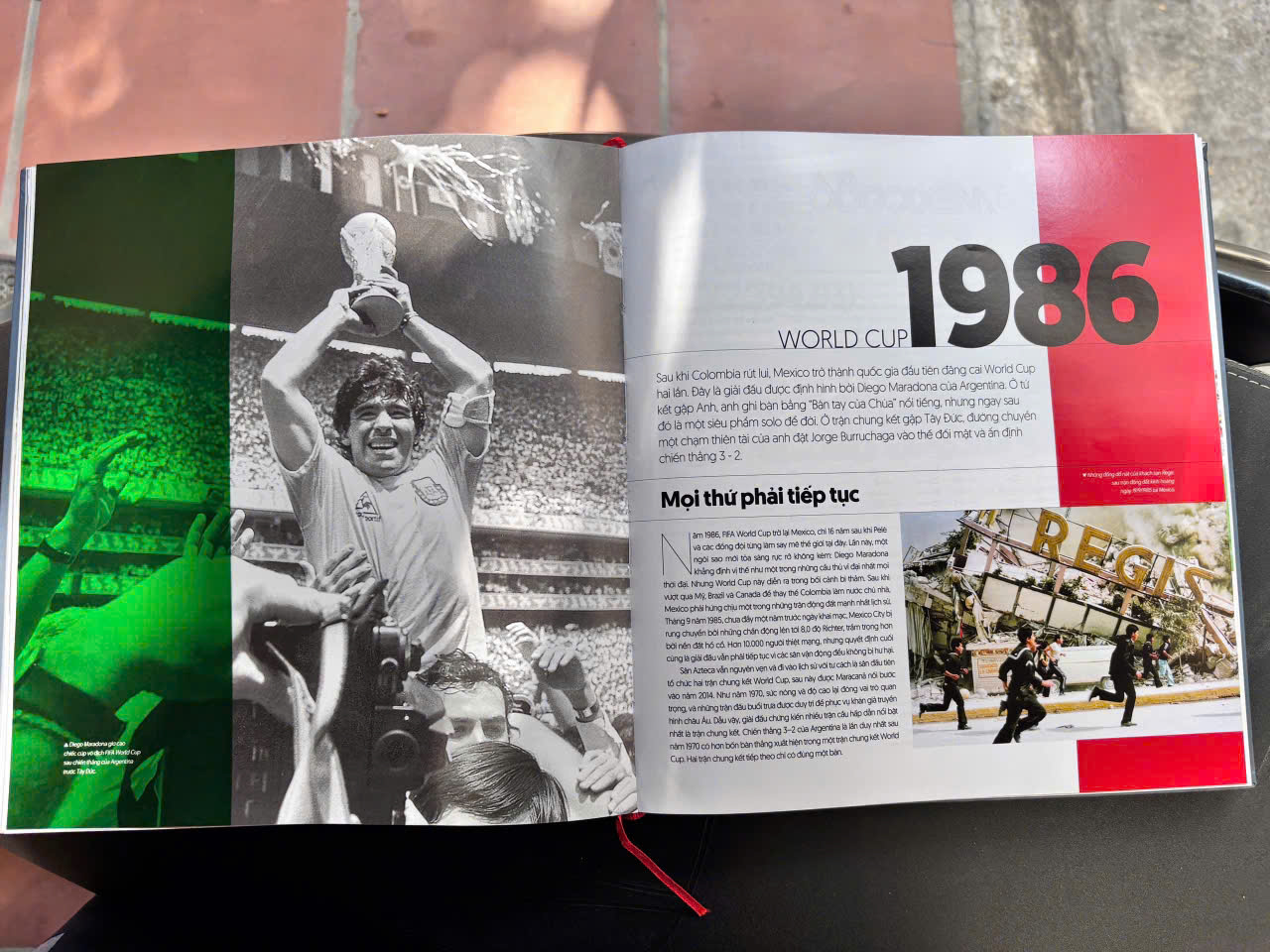 (Bìa cứng, in màu, khổ to) LỊCH SỬ FIFA WORLD CUP – Welbeck – NK Media dịch – TH Books – Bìa Cứng