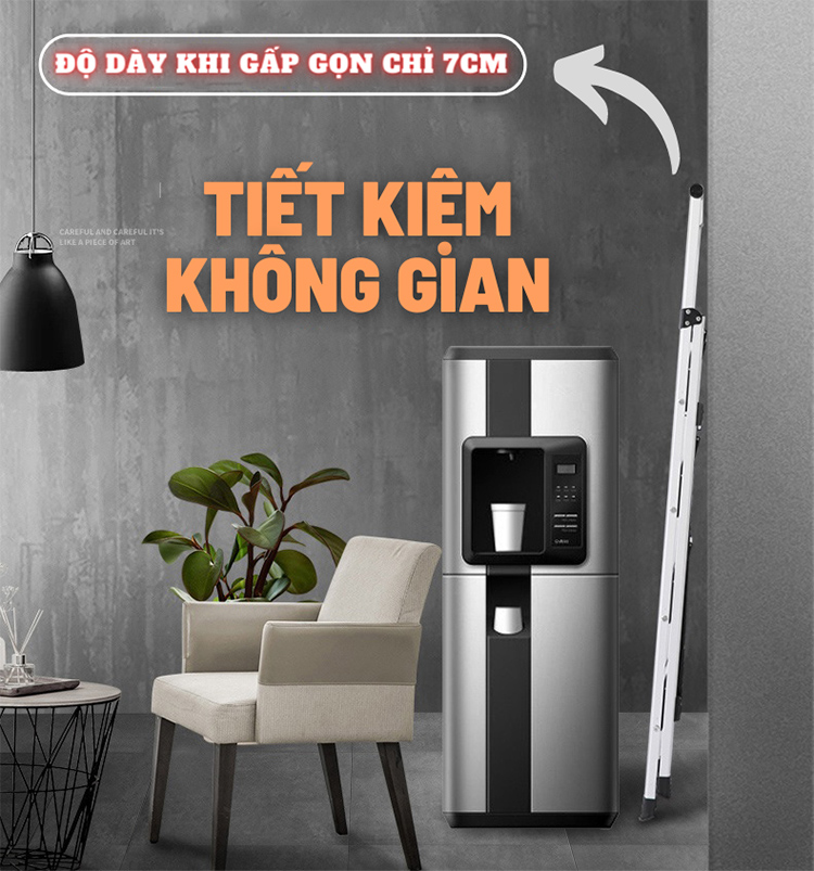 Thang Nhôm Gia Đình Cao Cấp BT - Chính Hãng NIKITA