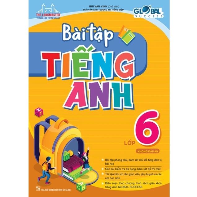 Sách - The Langmasster Bài Tập Tiếng Anh Lớp 6 Không Đáp Án