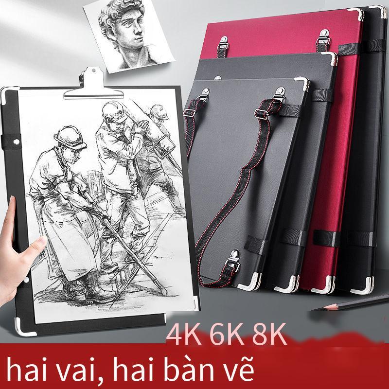 Khuyến mại bảng vẽ sinh viên mỹ thuật đặc biệt thư mục tranh 4k vai lưng vẽ bảng vẽ nguồn cung cấp phác thảo bảng vẽ 8k lưu trữ giá vẽ A4