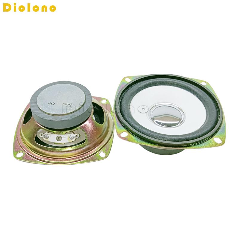 4Ohm 5W Acoustic Loa 3 inch 78MM Loa Nhãn Vàng 45CM Chiều cao Từ tính Bên ngoài 31mm Phụ kiện Âm thanh DIY Màu sắc: 1 Loa