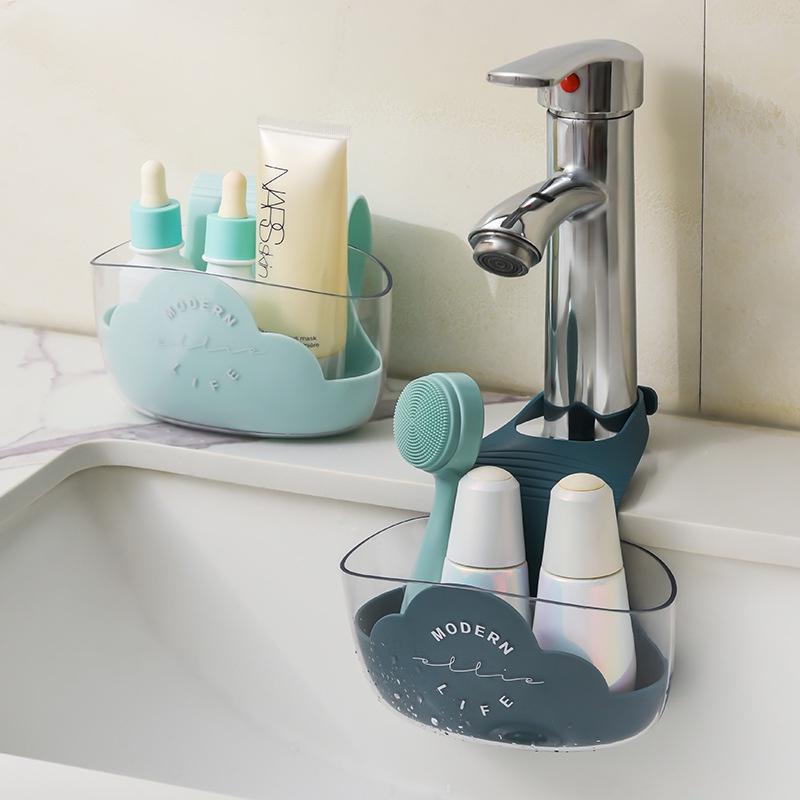 Giỏ Treo Vòi Nước Đựng Dụng Cụ Rửa Chén Tiện Lợi
