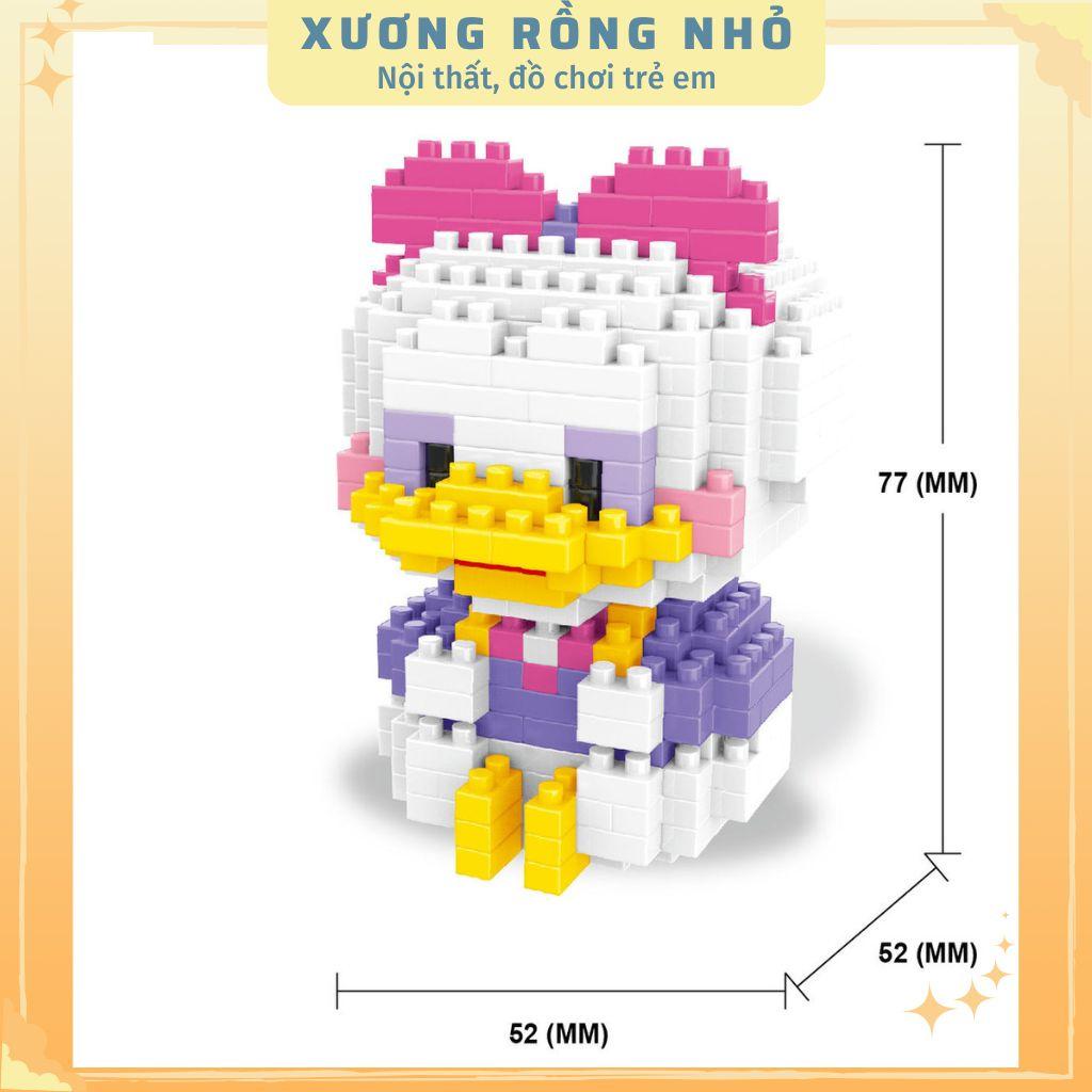 Mô Hình phi hành gia có đèn Space bricks, đồ chơi lắp ráp Phi Hành Gia 3D Có Đèn