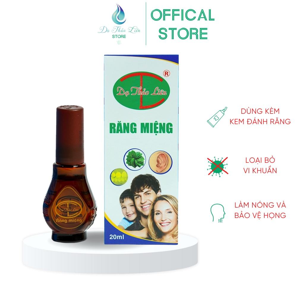 Tinh Dầu Răng Miệng Dạ Thảo Liên 20ml Thảo Dược Thiên Nhiên, Da Thao Lien Oral Essential Oil 100% natural 20ml