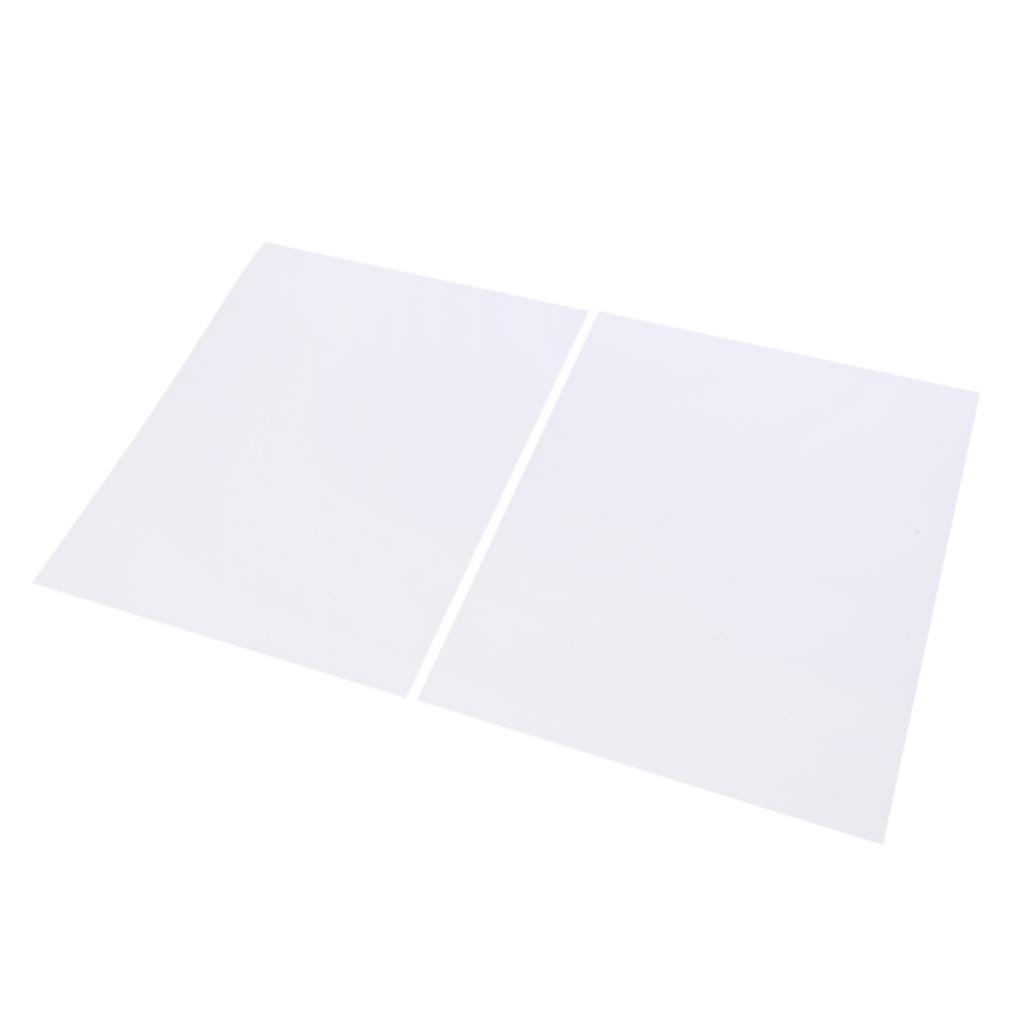 2x Motorcycle Universal Rear View Mirror Protective Film Antifog Rainproof