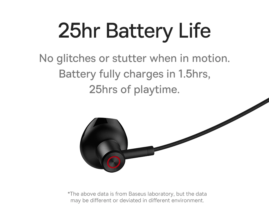 Tai Nghe Bluetooth Baseus Bowie P1 Half In-ear Neckband Wireless Earphones- hàng chính hãng