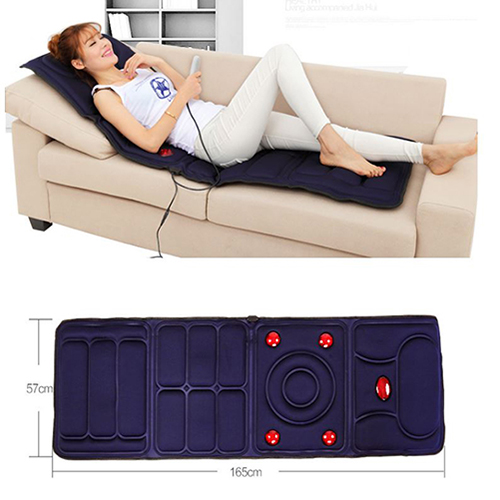 Nệm  massage toàn thân đèn hồng ngoại cao cấp JB-618A