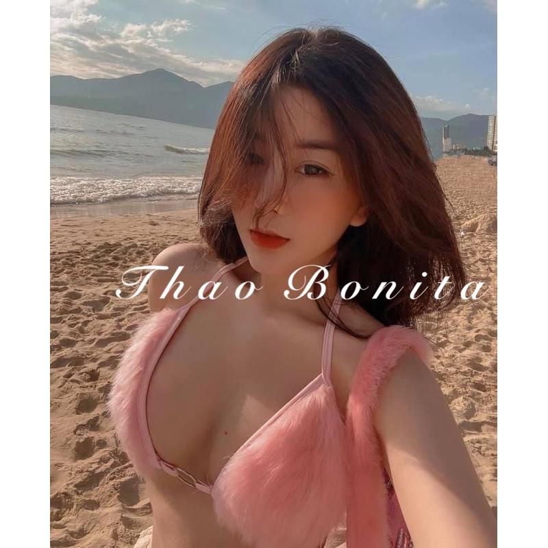 Áo Bikini hồng siêu cute GIAO HOẢ TỐC HCM