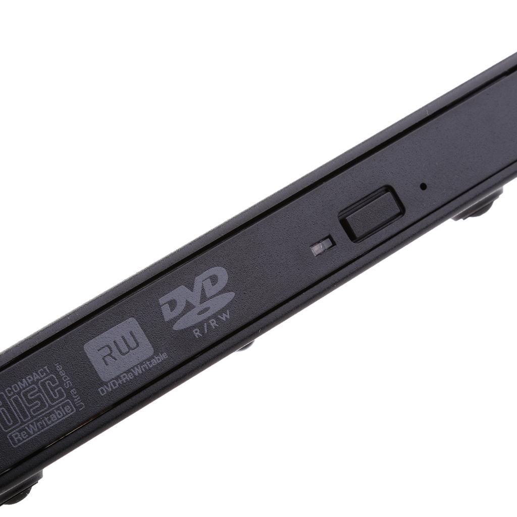 External USB 2.0 External CD-RW/DVD-RW Burner Drive CD DVD ROM Combo Writer for all Windows Laptops, Desktop, Plug and Play for Windows 7,8 XP, Vista,Mac OS 8.6