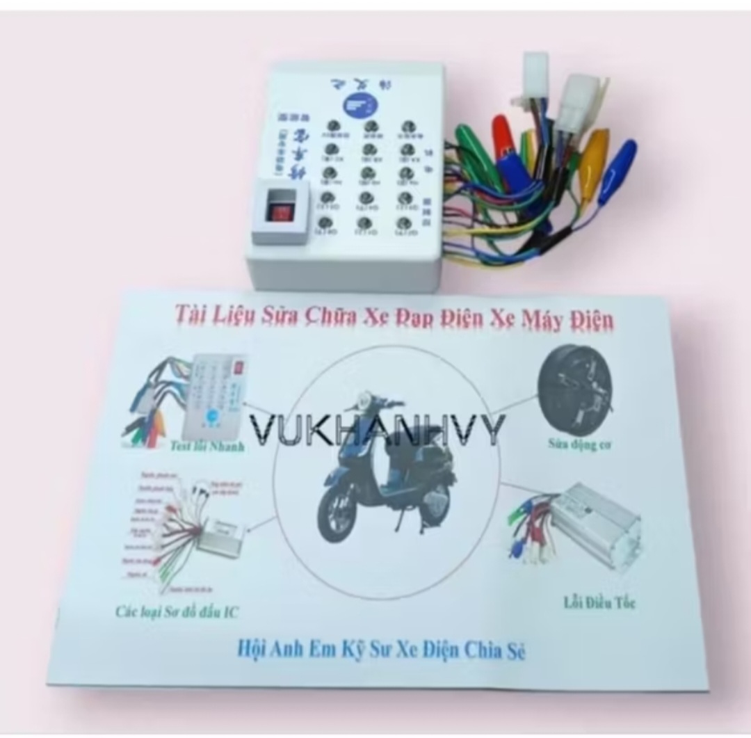 BỘ BÁO LỔI ĐỌC LỔI KÈM TÀI LIỆU XE ĐẠP ĐIỆN XE ĐIỆN