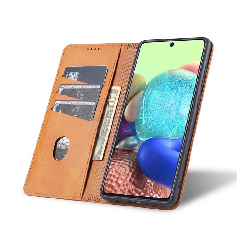 Bao Da Phong Cách Retro Có Ngăn Đựng Thẻ Cho Iphone Xs 11 12 Pro Max